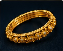 Elegant Gold Bangles
